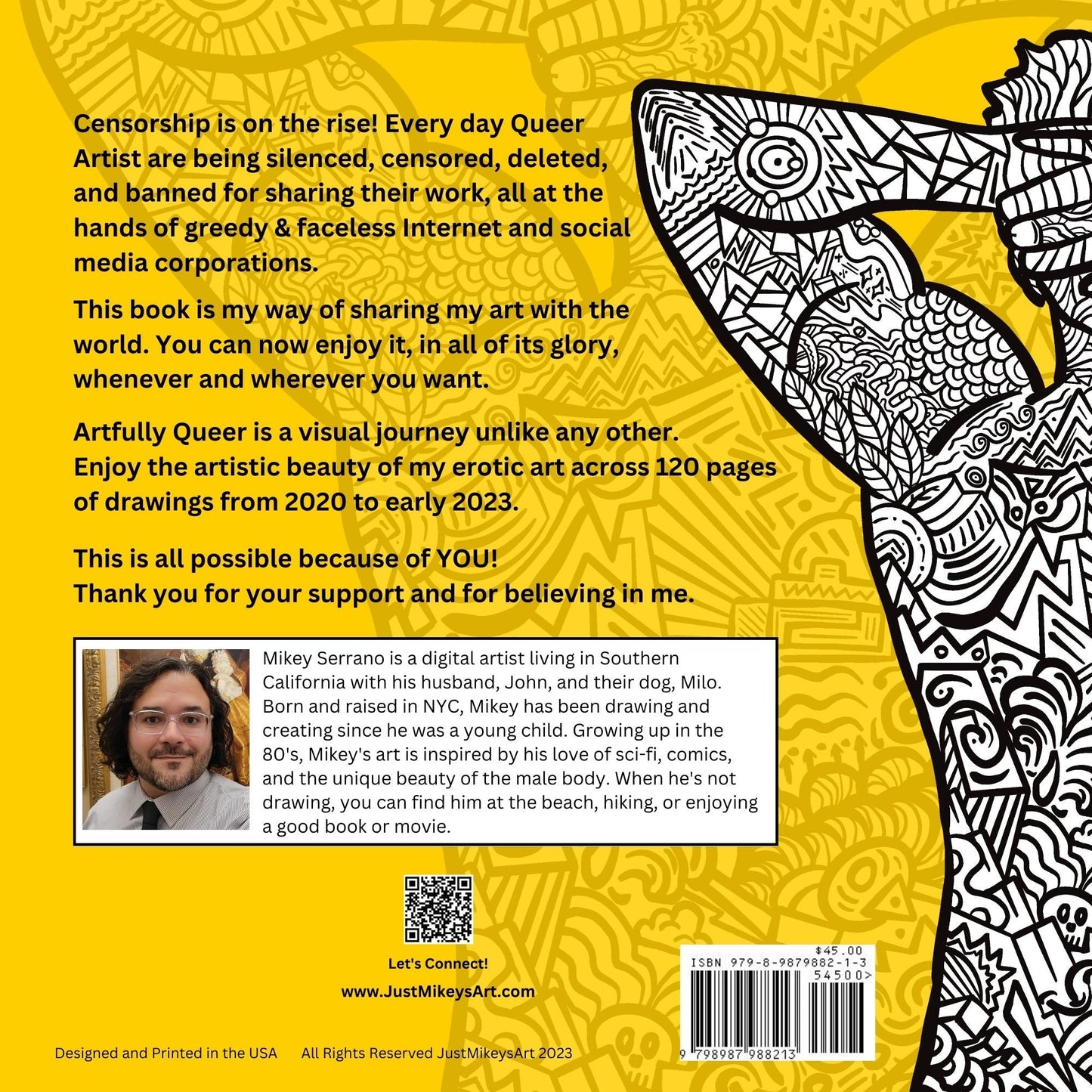 Artfully Queer Digital Edition (NSFW) Erotic Art Book