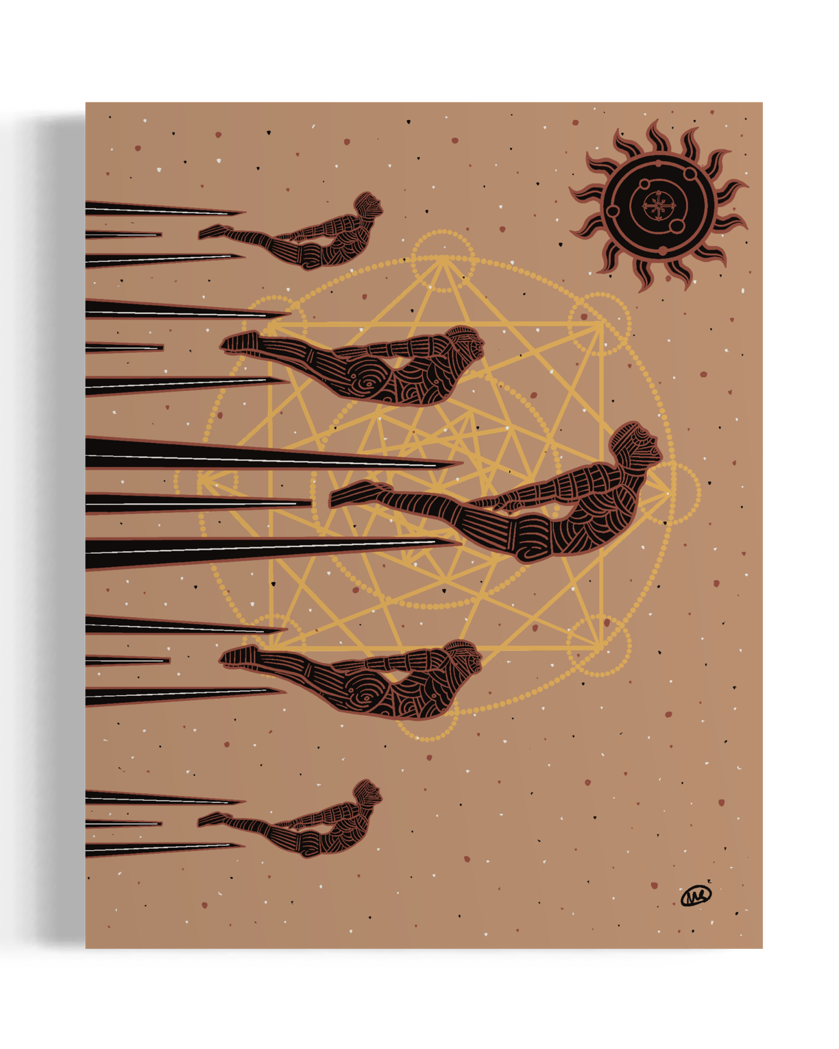 Celestial Flight - Limited Edition 16x20" Canvas Print - Signed and Numbered (Only 10 available)