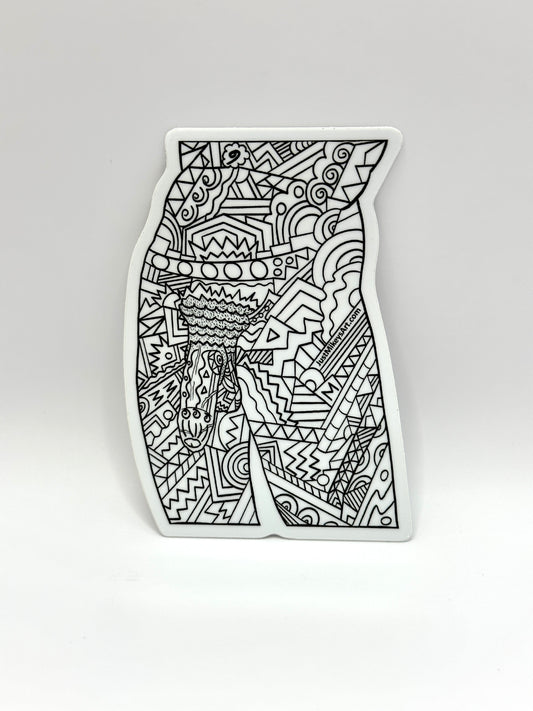 Mosaic  - Vinyl Sticker