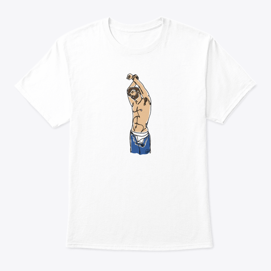 Intrusive Thoughts – Queer Line Art Graphic Tee by JustMikeysArt