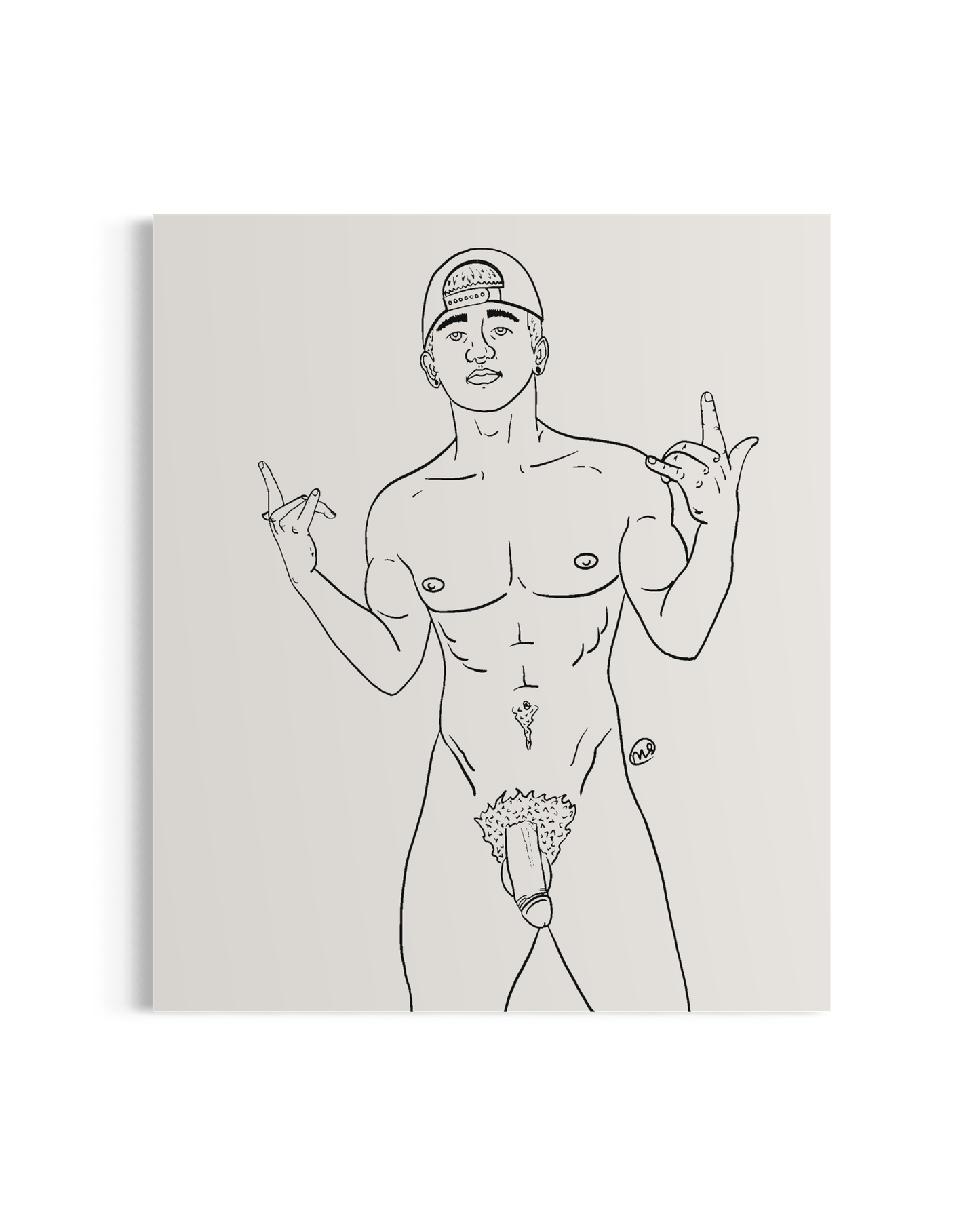 Party Boy - Art Print