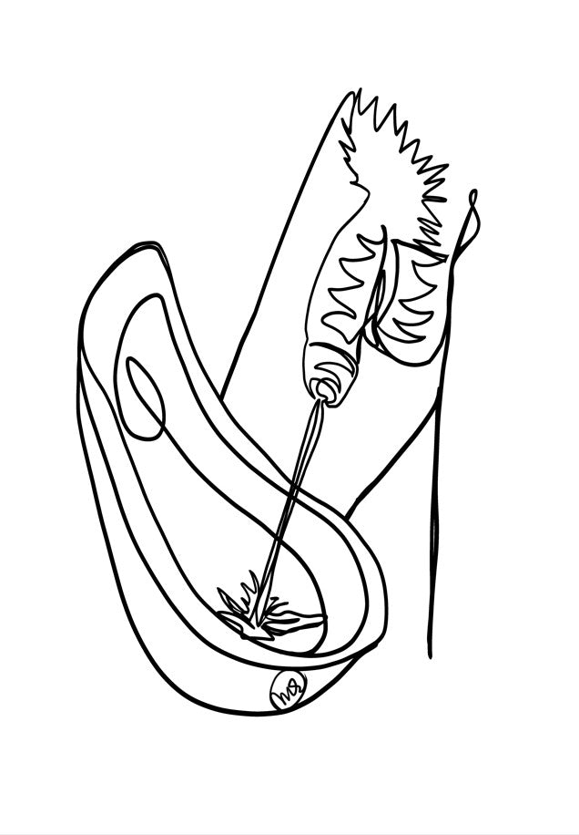 Outside the Lines Digital Edition - PDF Coloring Art Book – Queer Line Art