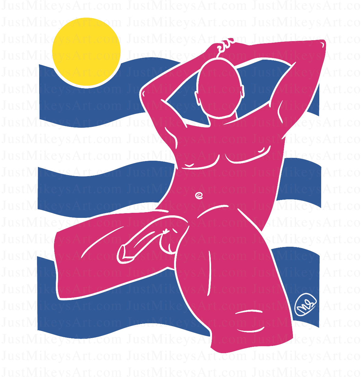 Fun in the Sun - Art Print