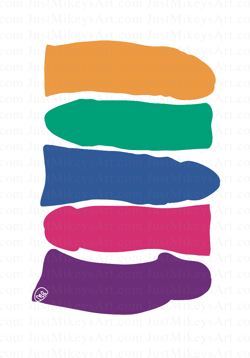 The Line-up! - Art Print