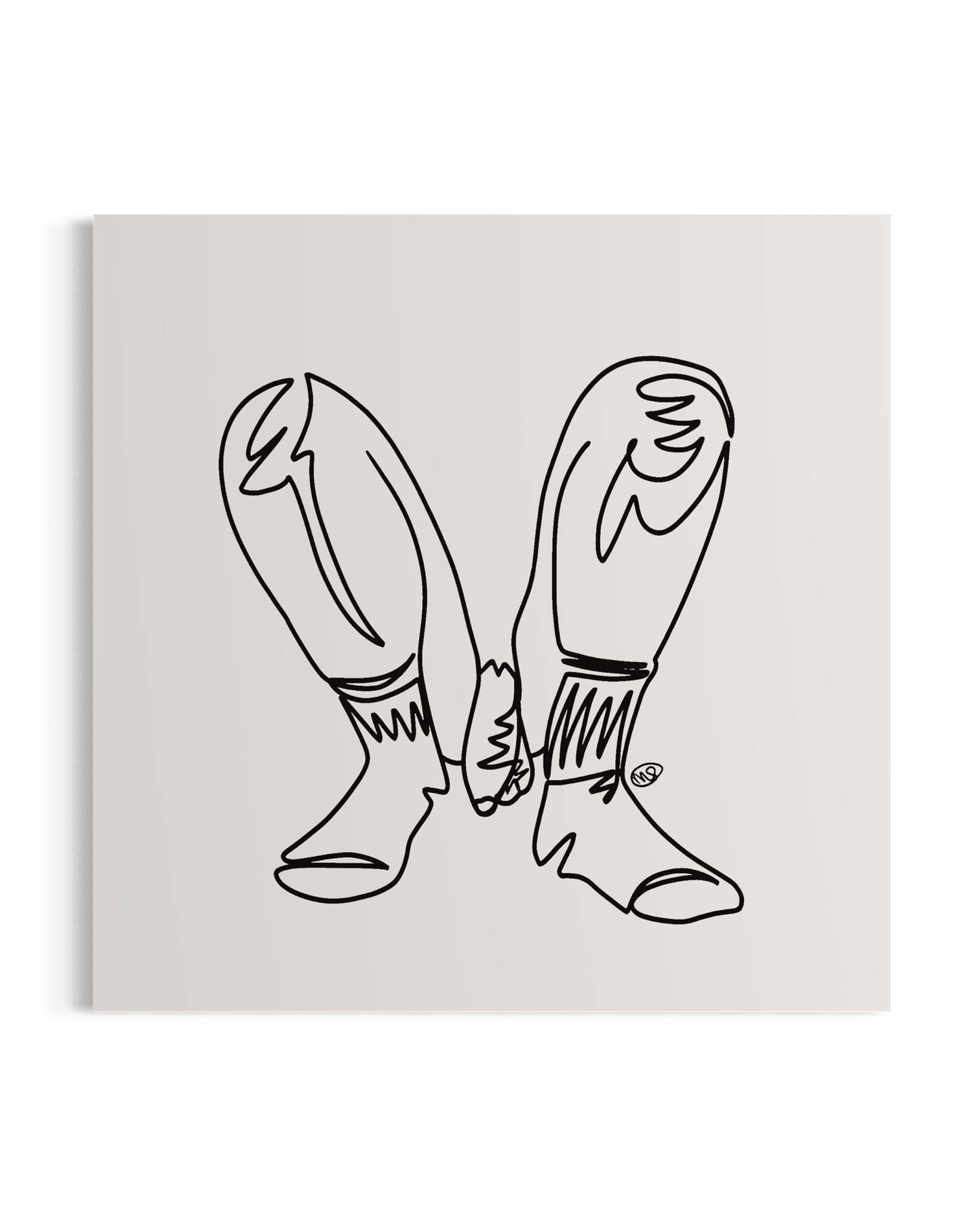 Socks & Skin - Art Print