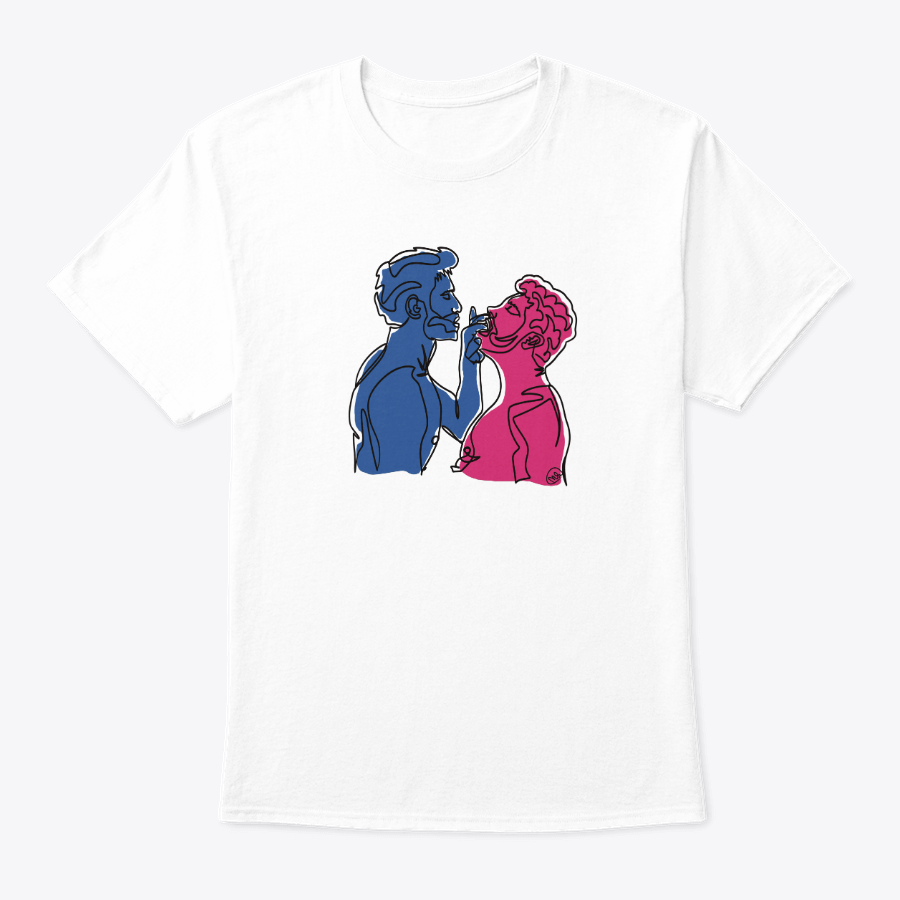Taste – Queer Line Art Graphic Tee by JustMikeysArt