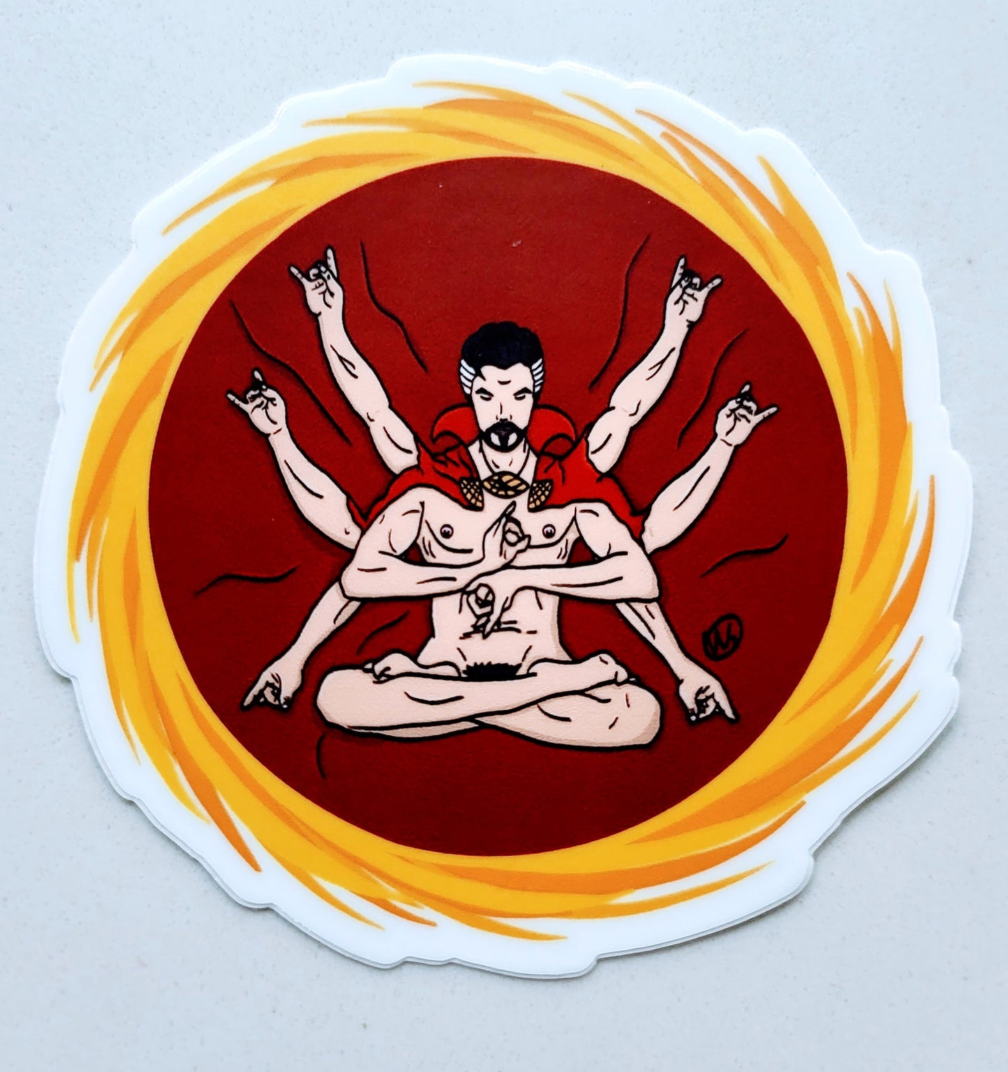 A Strange Night - Vinyl Sticker