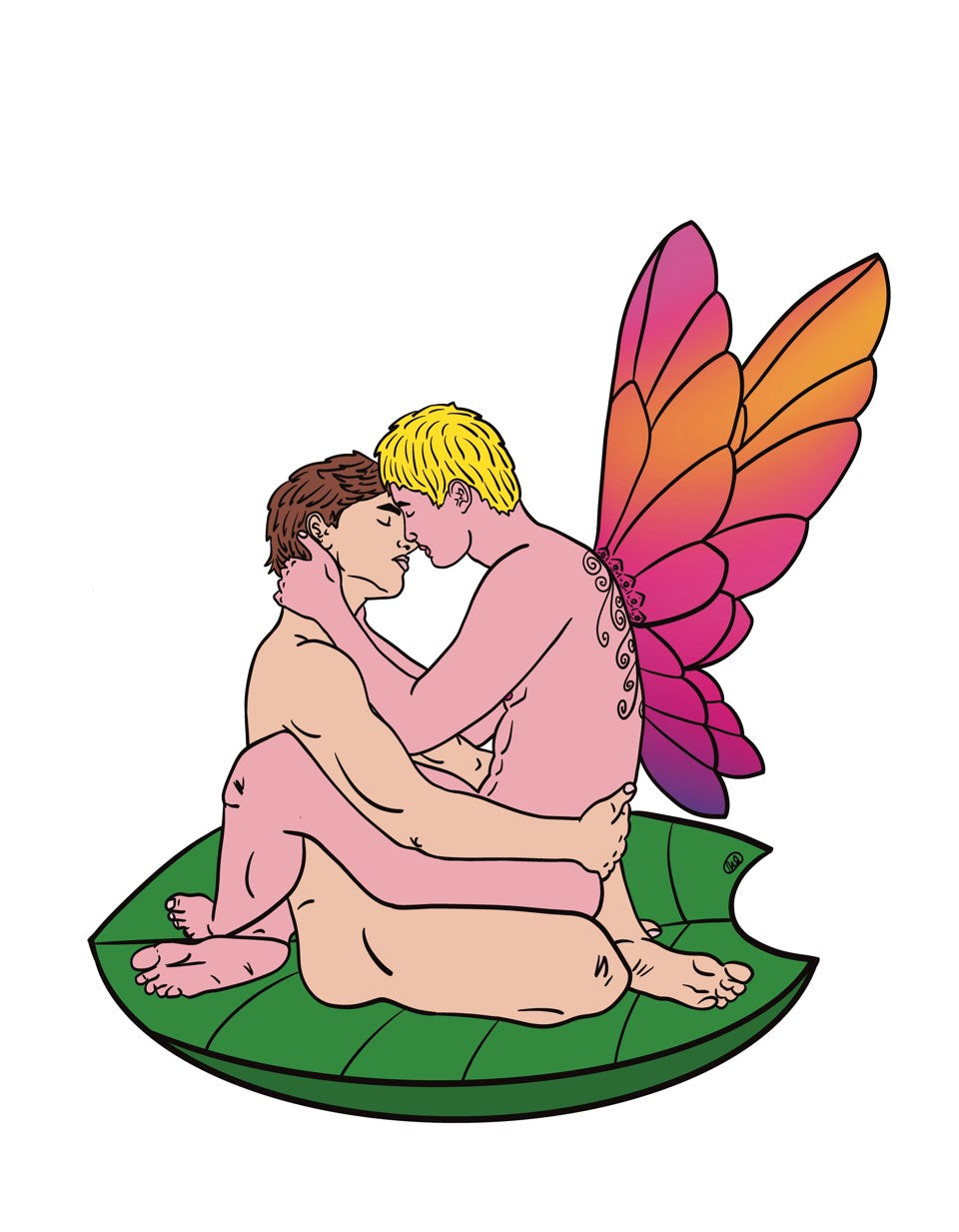Fairy Love - Holographic Vinyl Sticker