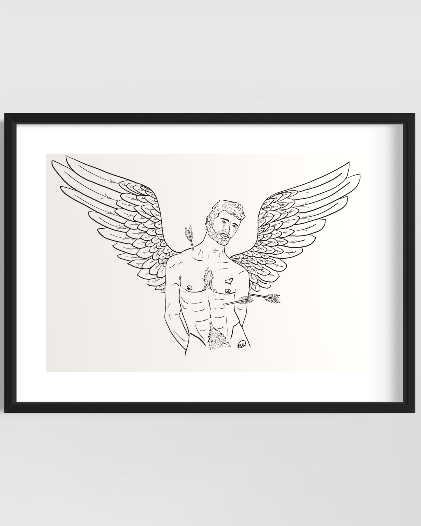 Love Hurts - Framed Art