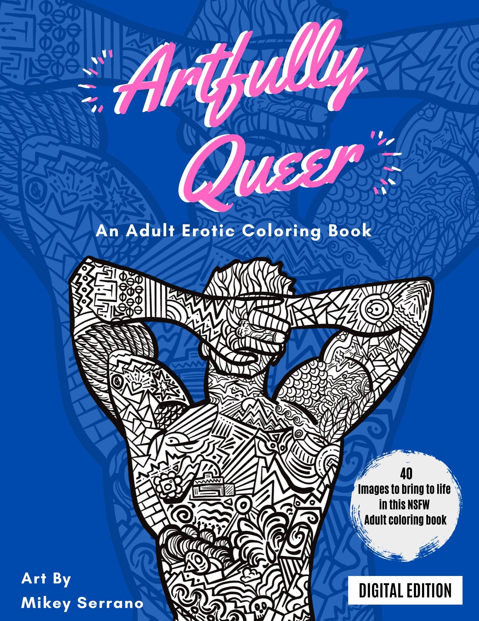 Adult Colouring Book ~ Digital Printable