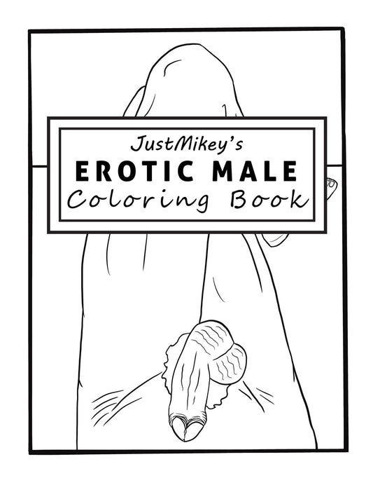 JustMikey's Erotic Male Coloring Book Vol. 1 (Digital)
