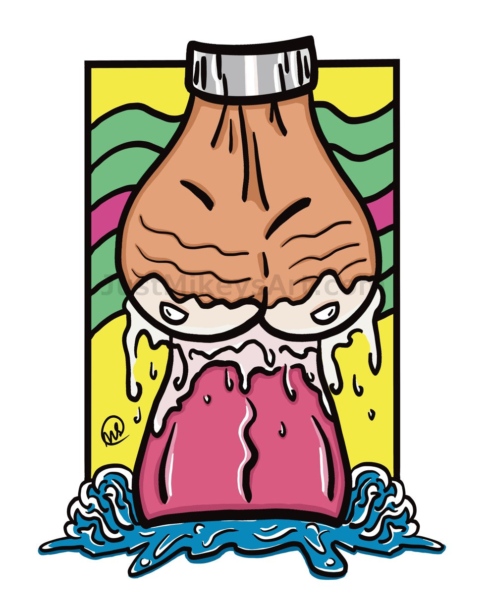 Lickety-Lick - Framed Art