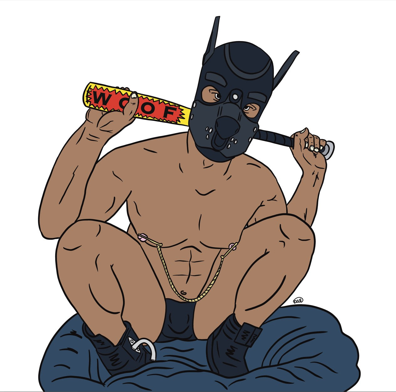 Woof! - Vinyl Sticker
