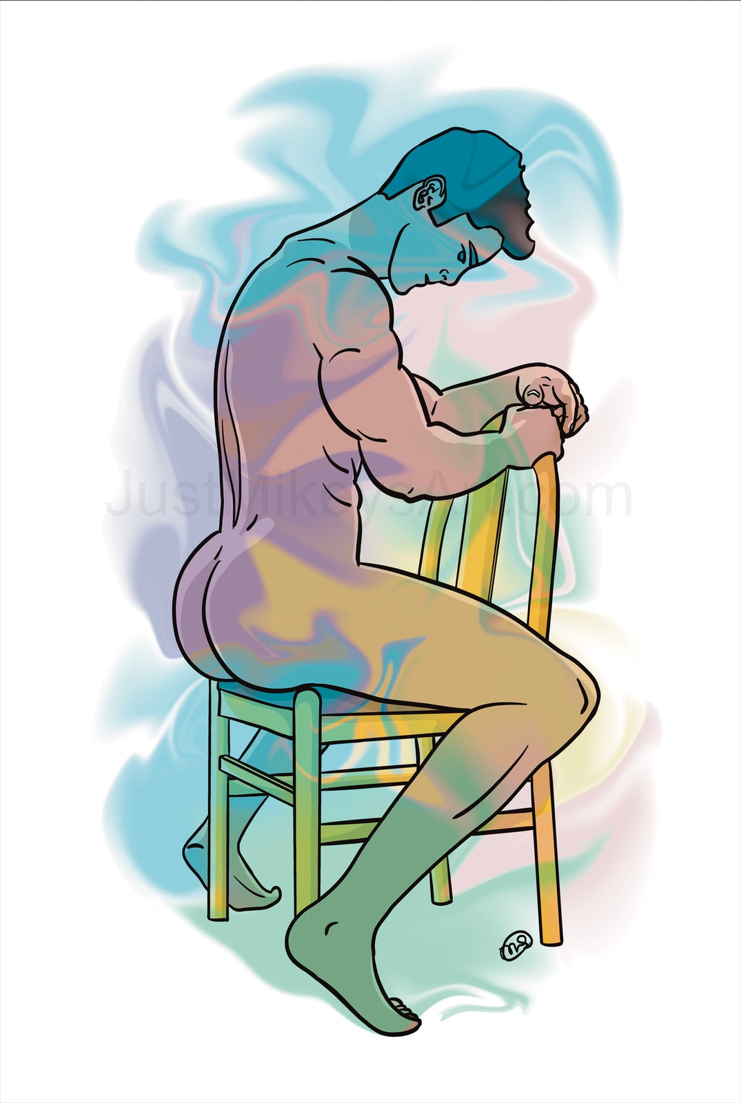 In a Dream - Holographic Vinyl Sticker