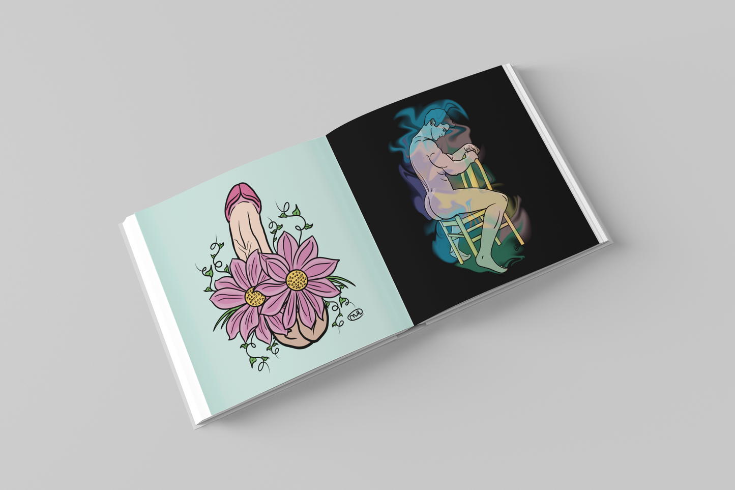 NSFW Artfully Queer Artbook -Signed
