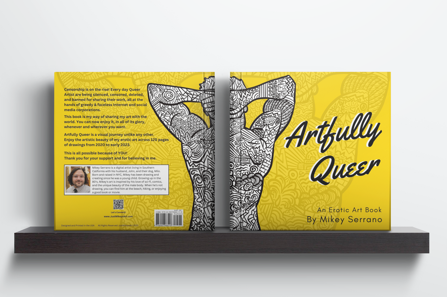 NSFW Artfully Queer Artbook -Signed