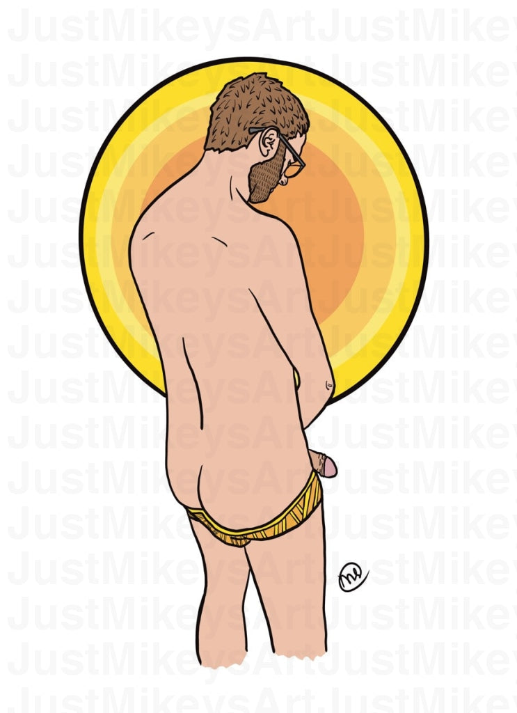 Sunshine Exposed - Art Print 5 X 7 Mounted In 8 10 White Mat Board Ready For Framing