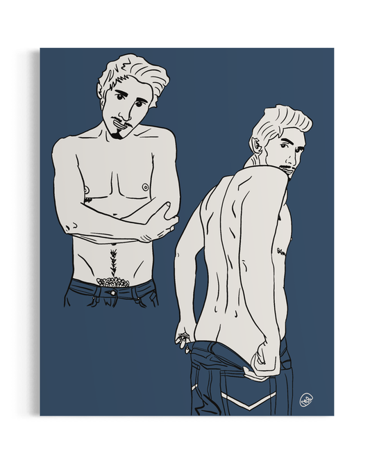 Boy Blue - Art Print