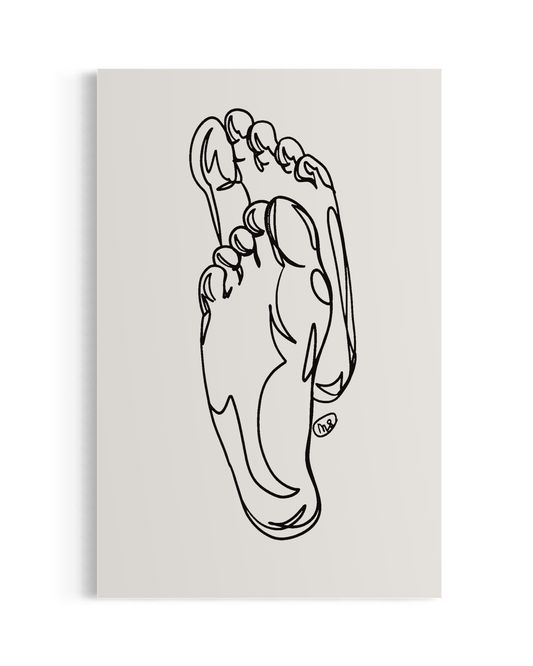 Feet - Art Print