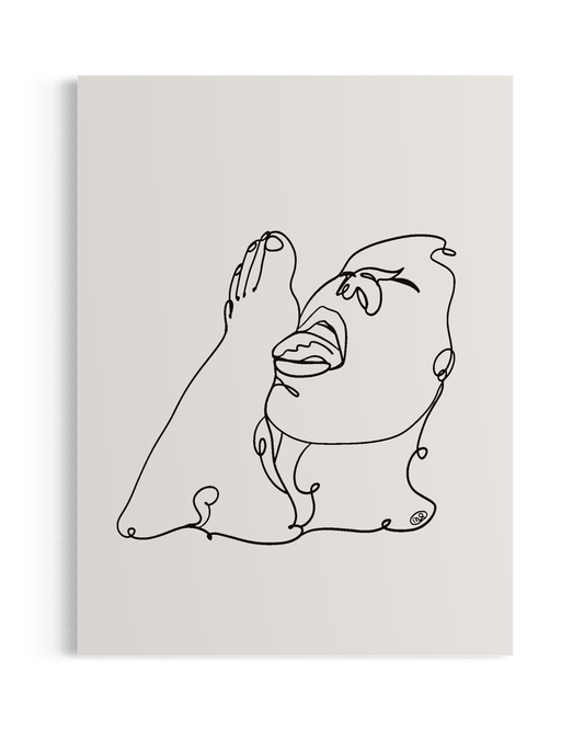 Foot Lover - Art Print