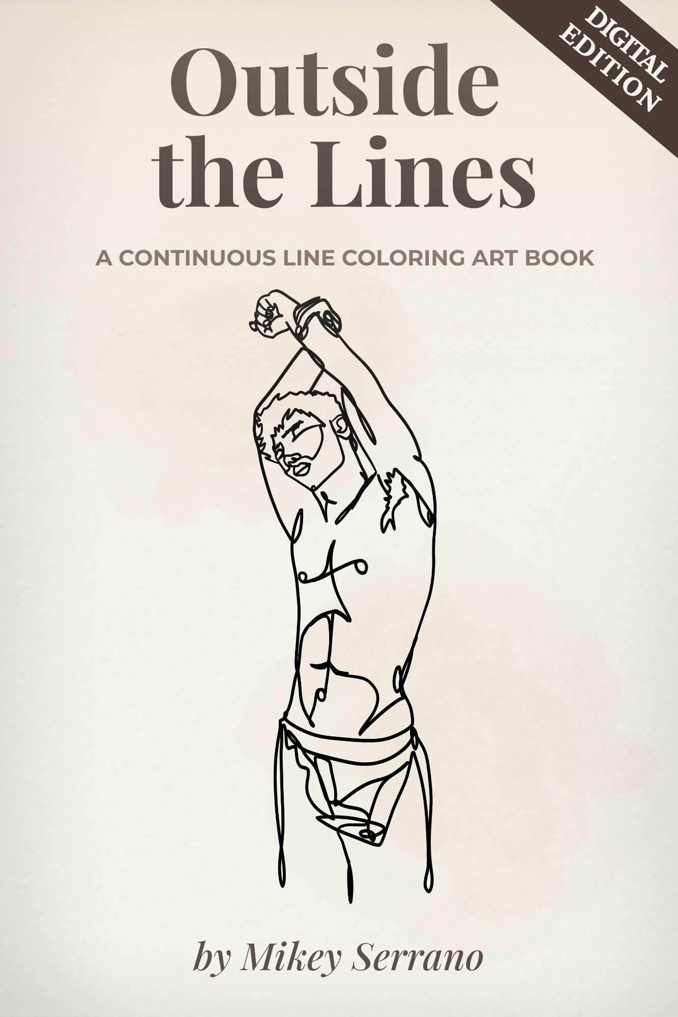Outside the Lines Digital Edition - PDF Coloring Art Book – Queer Line Art