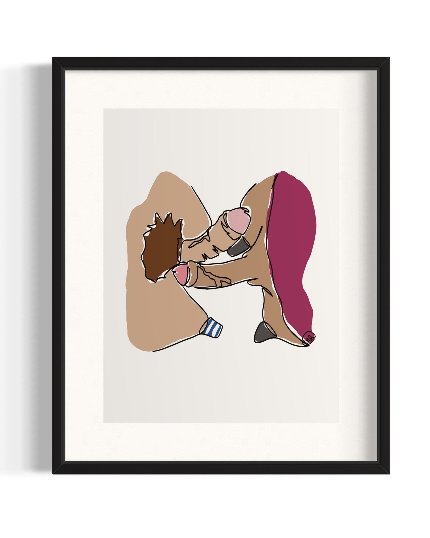 Show me yours - Art Print