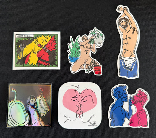 Sexy Sticker 6 Pack