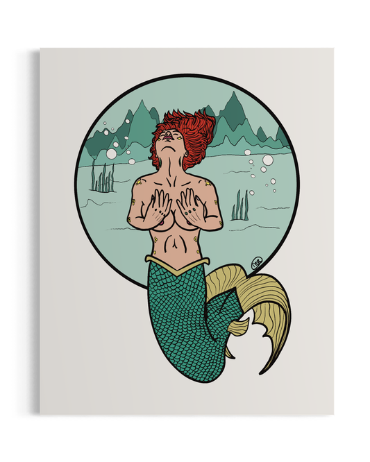 Lady of the Sea - Art Print