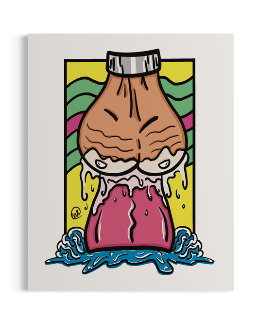 Lickety-Lick - Art Print