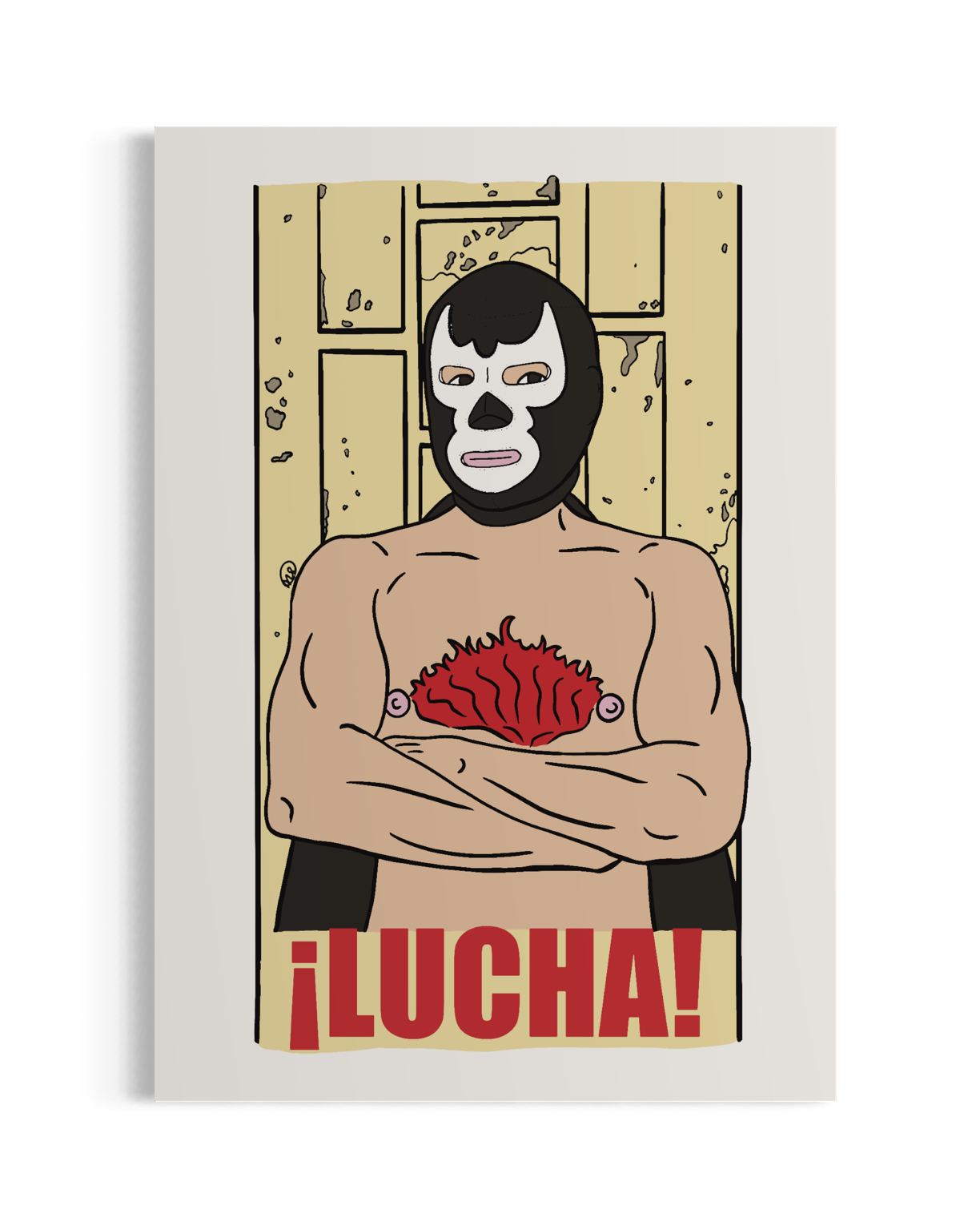 Lucha - Art Print