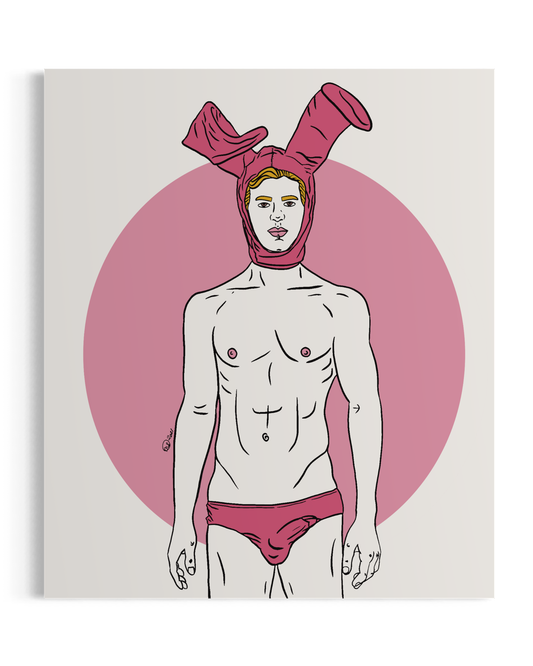 Oh, Bunny! - Art Print