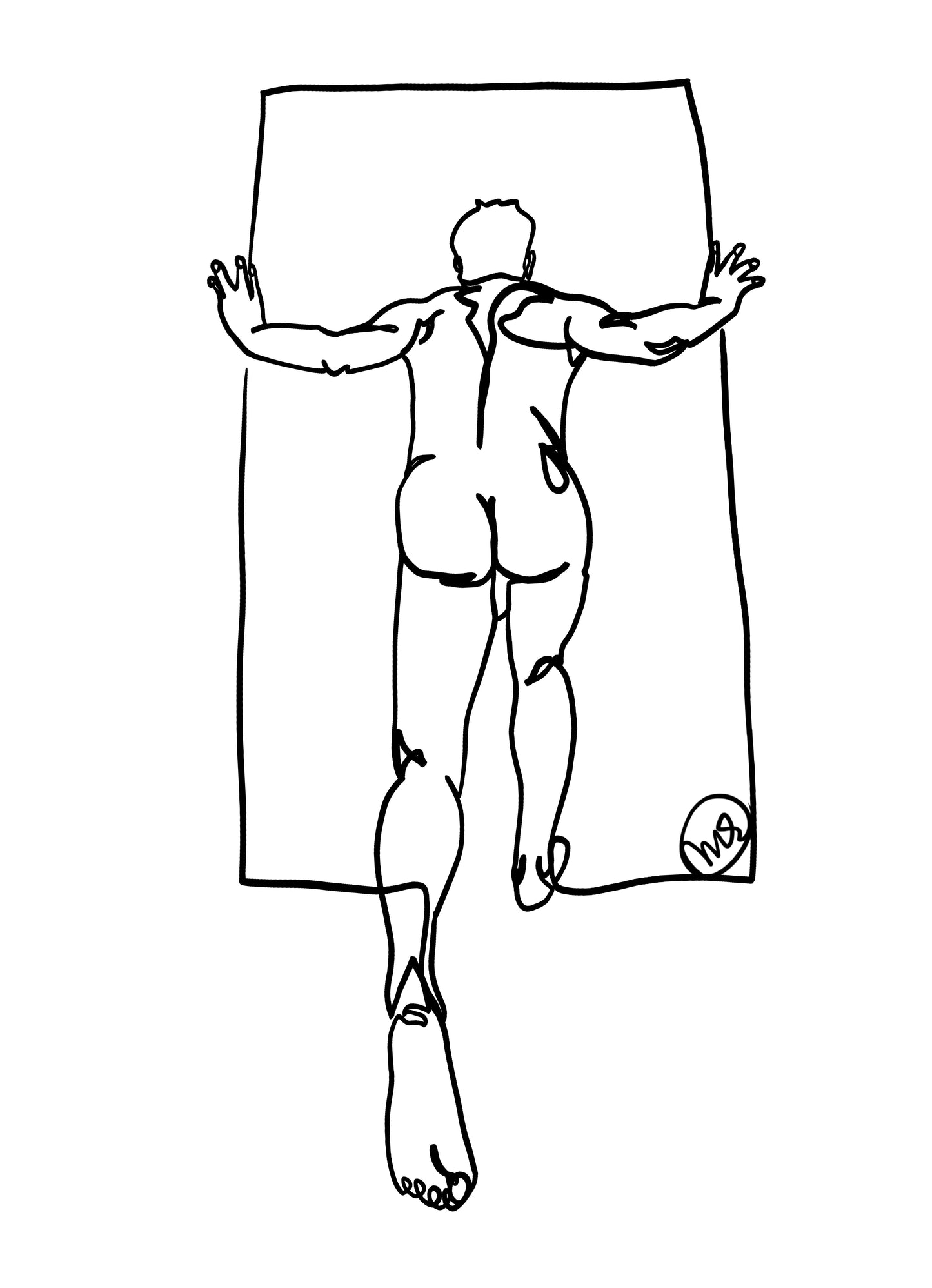 Outside the Lines Digital Edition - PDF Coloring Art Book – Queer Line Art