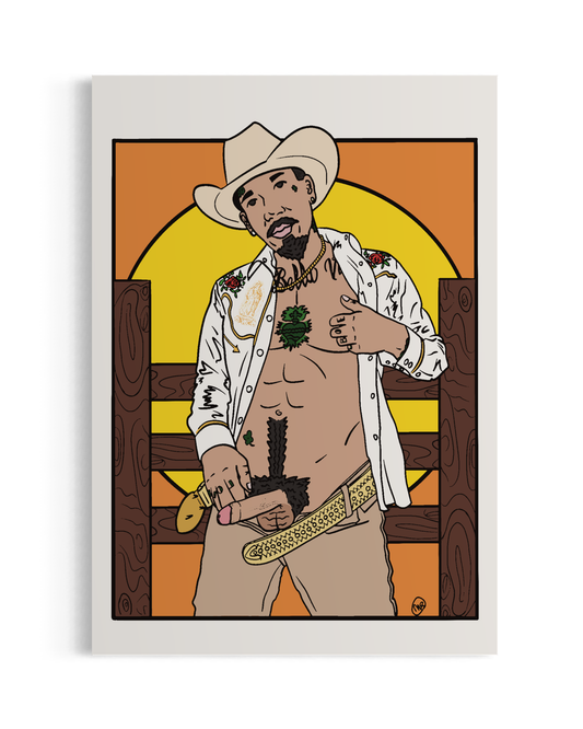 Ride a Cowboy - Art Print