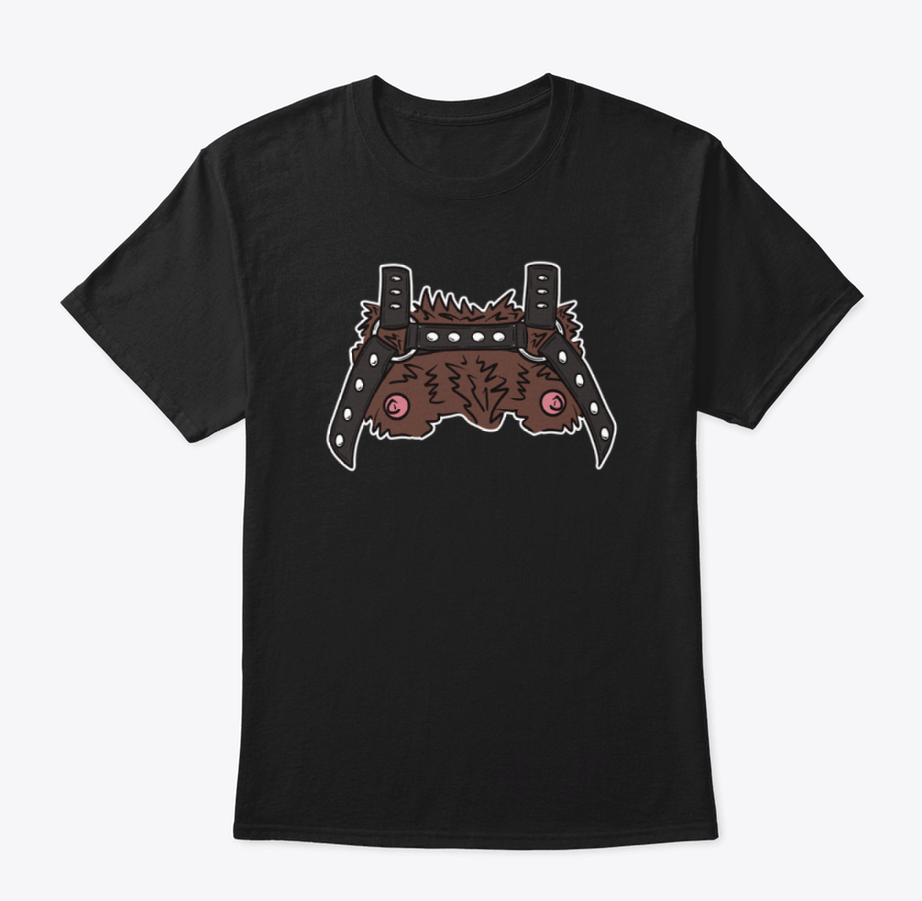 Bear Chest Harness - Premium Unisex T-Shirt