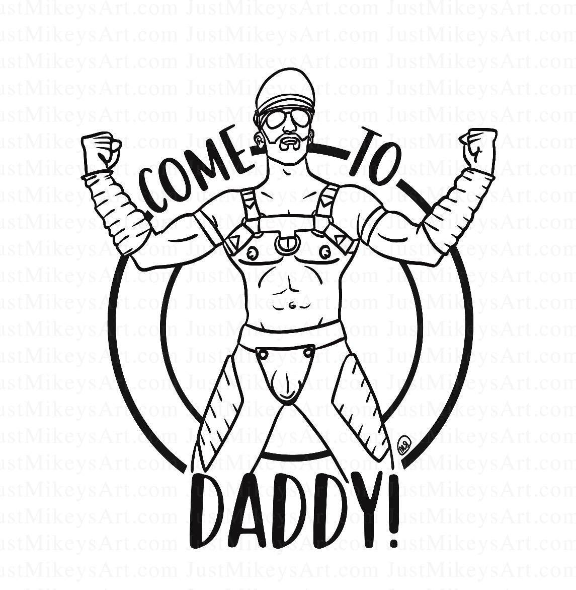 Come to Daddy - Art Print