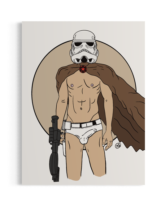 Sexy Trooper - Art Print