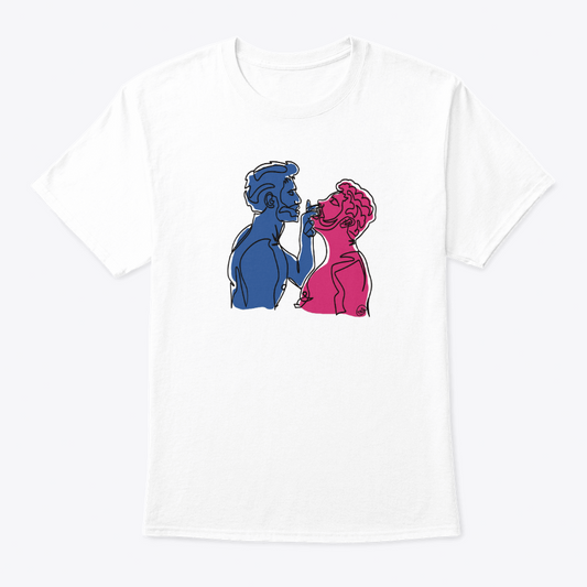 Taste – Queer Line Art Graphic Tee by JustMikeysArt