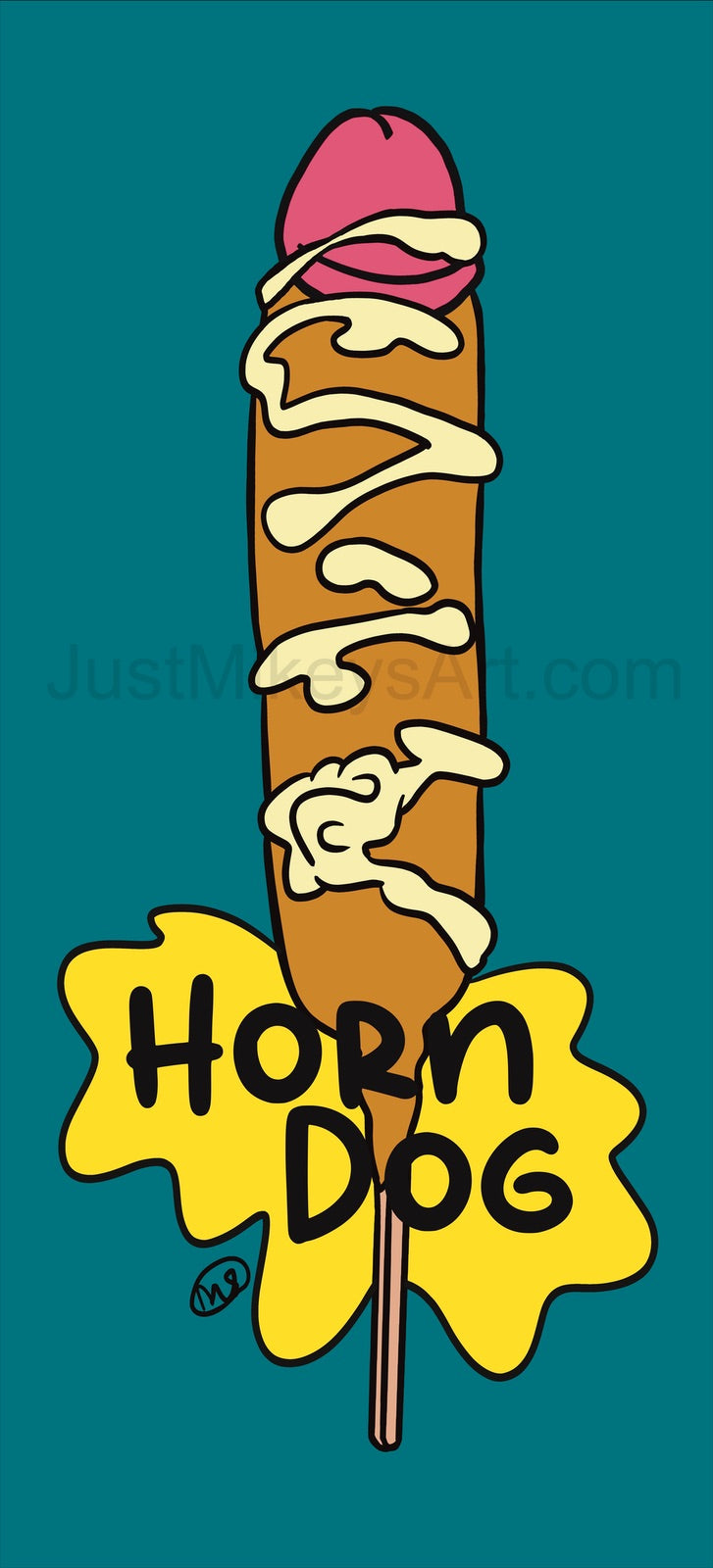 Horn Dog - Framed Art