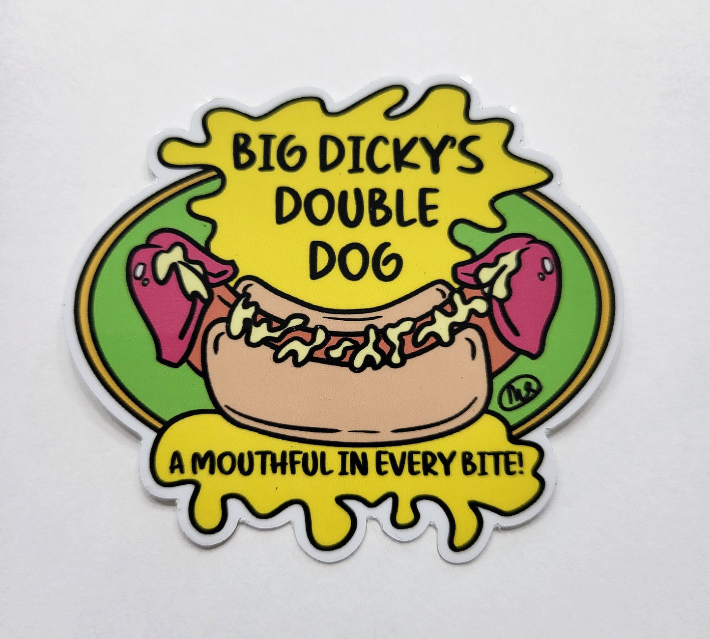 Double Dog - Vinyl Sticker