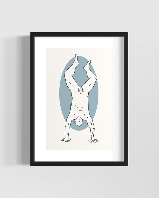 Handstand - Framed Art