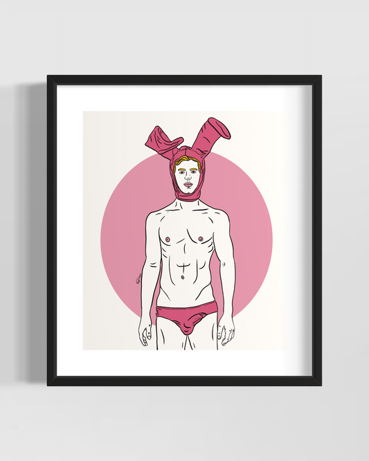 Oh, Bunny! - Framed Art