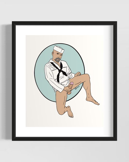 Sailors do it Better - Framed Art