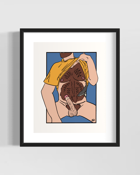 Sexy Cub - Framed Art