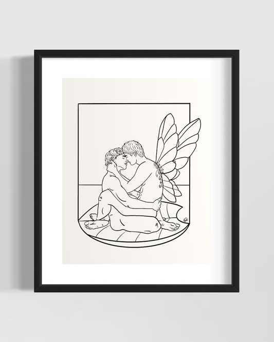 A Fairy's Love - Framed Art