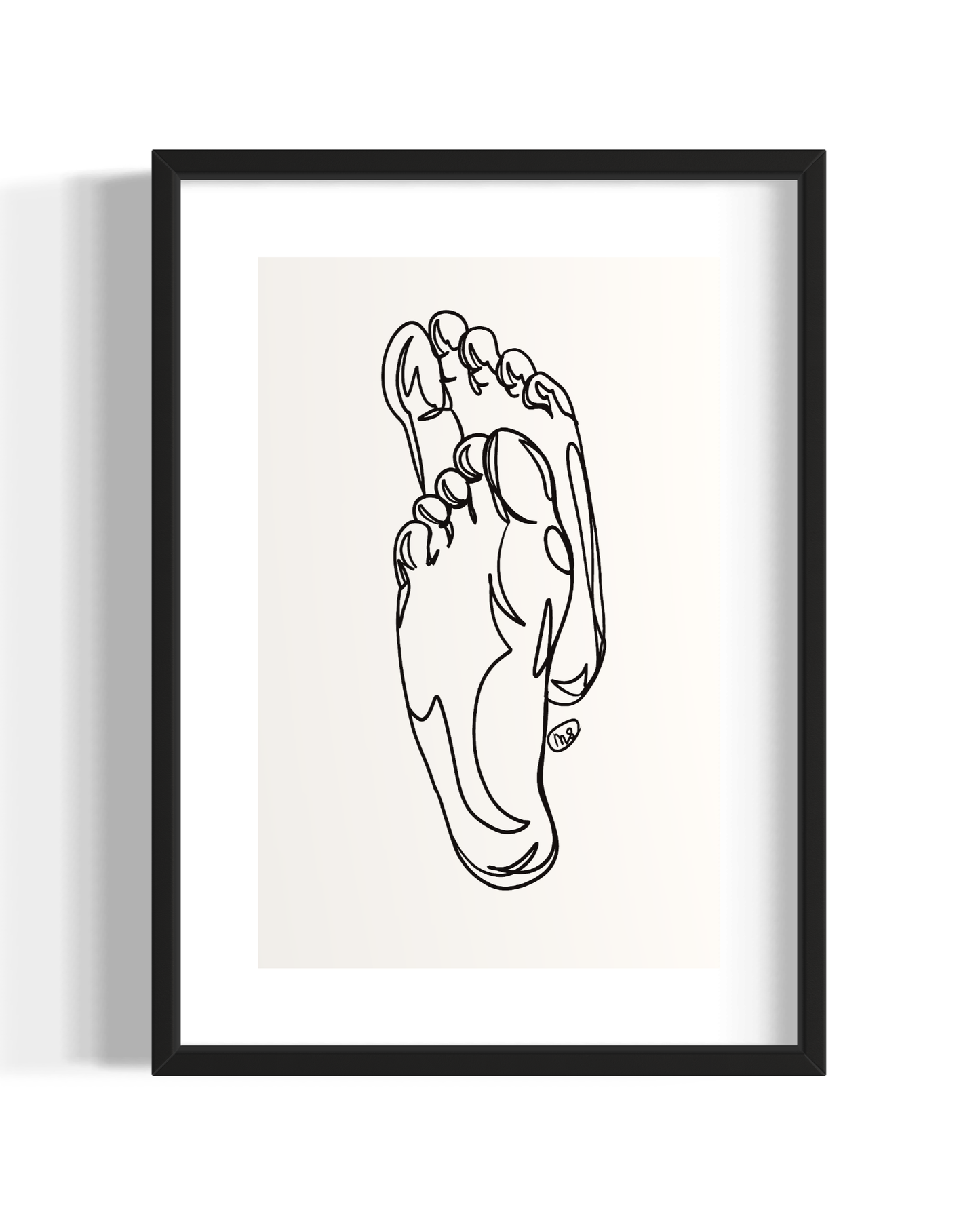Feet - Framed Art