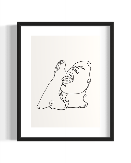 Foot Lover - Framed Art