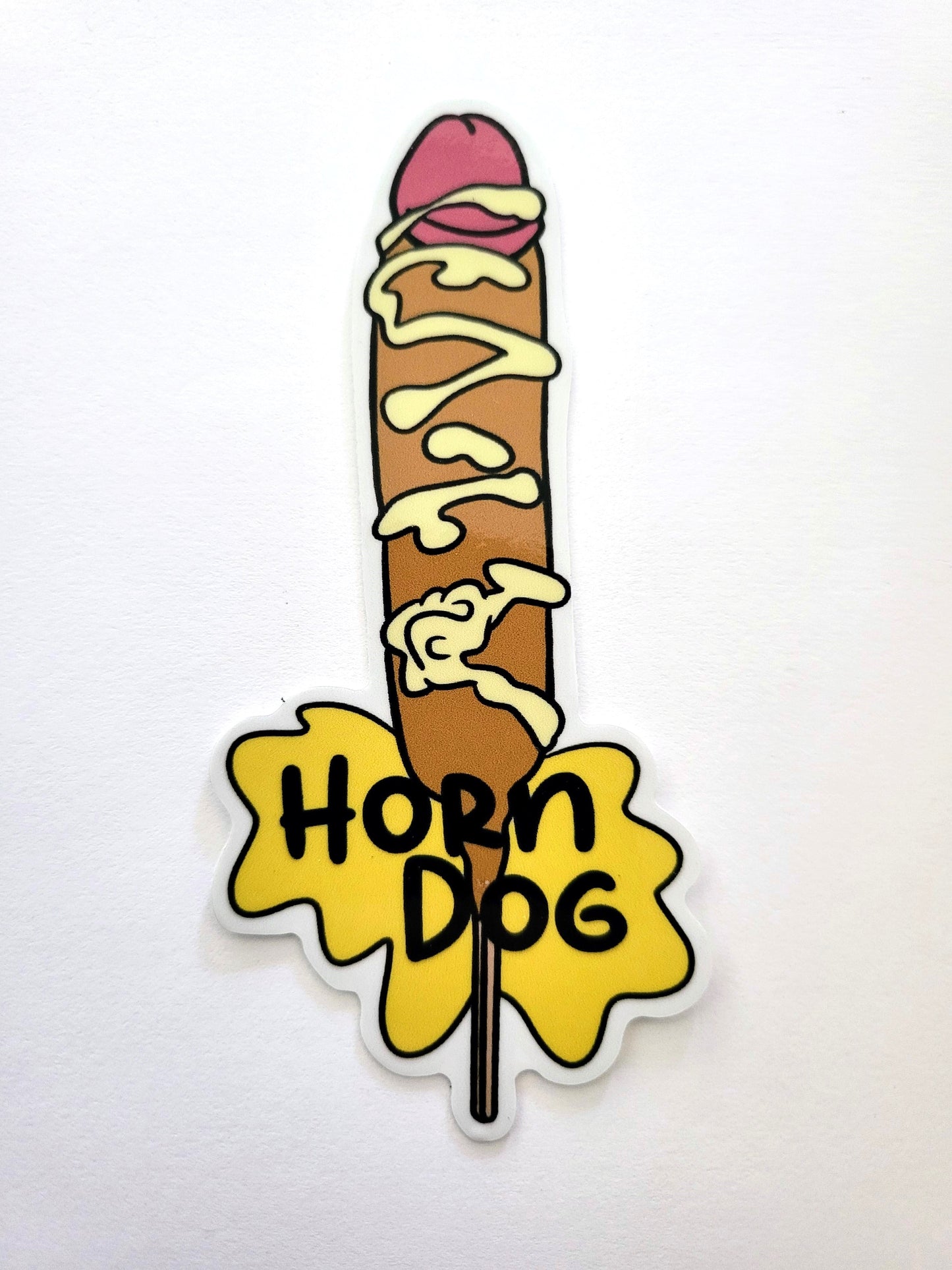 Horn Dog - Vinyl Sticker
