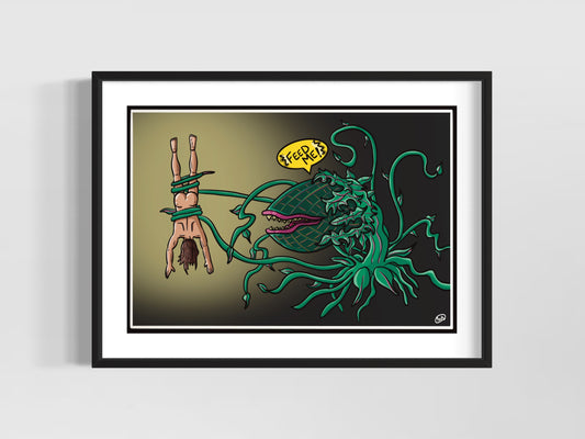 Feed Me - Framed Art