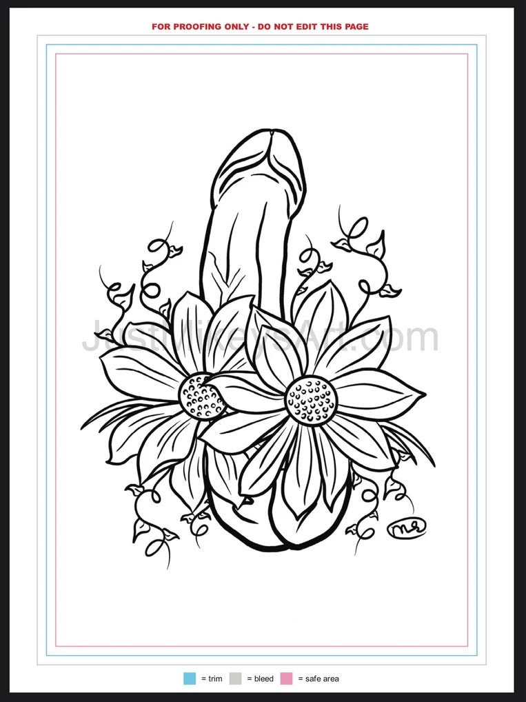 Daddy Daycare Adult Coloring book