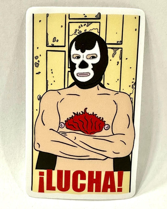 Lucha - Vinyl Sticker